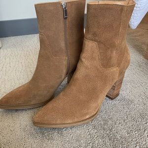 Marc Fisher LTD Tan Suede Booties - Size 7